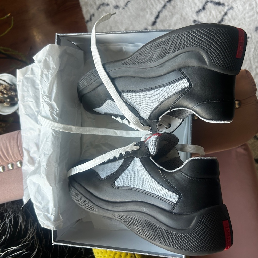Prada America's Cup Soft rubber color black white and red - Picture 6 of 6